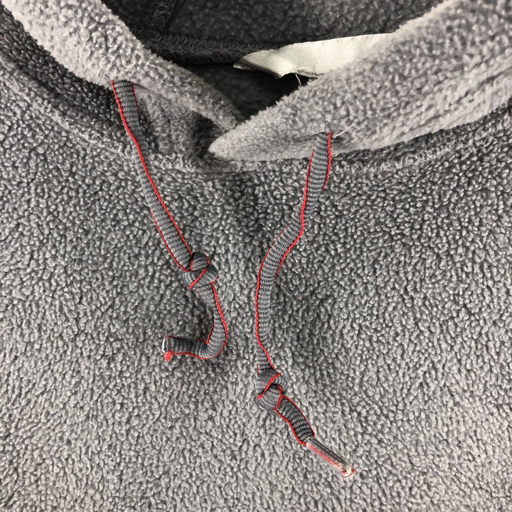 2000'S Nike fleece pullover hoodie, men's size M polyester gray type Vintage Second Hand