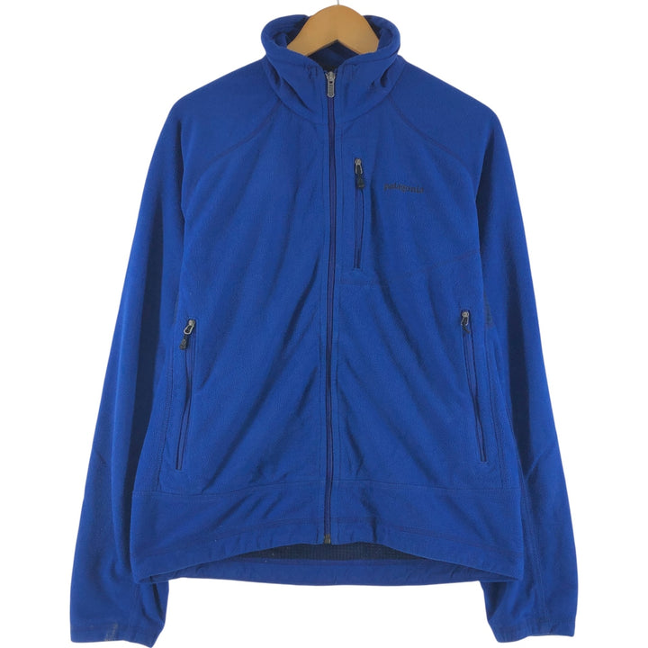 2000'S Patagonia Regulator R4 Fleece Jacket (36150F5), Made in USA, Men's Size Medium polyester blue type Vintage Second Hand