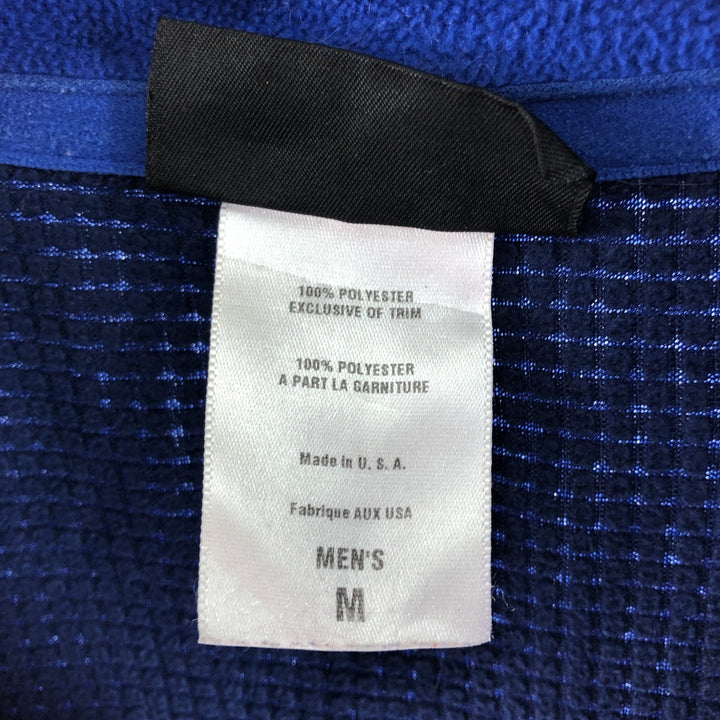2000'S Patagonia Regulator R4 Fleece Jacket (36150F5), Made in USA, Men's Size Medium polyester blue type Vintage Second Hand