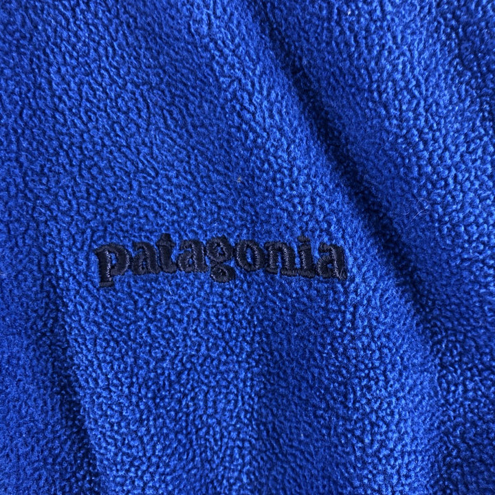 2000'S Patagonia Regulator R4 Fleece Jacket (36150F5), Made in USA, Men's Size Medium polyester blue type Vintage Second Hand