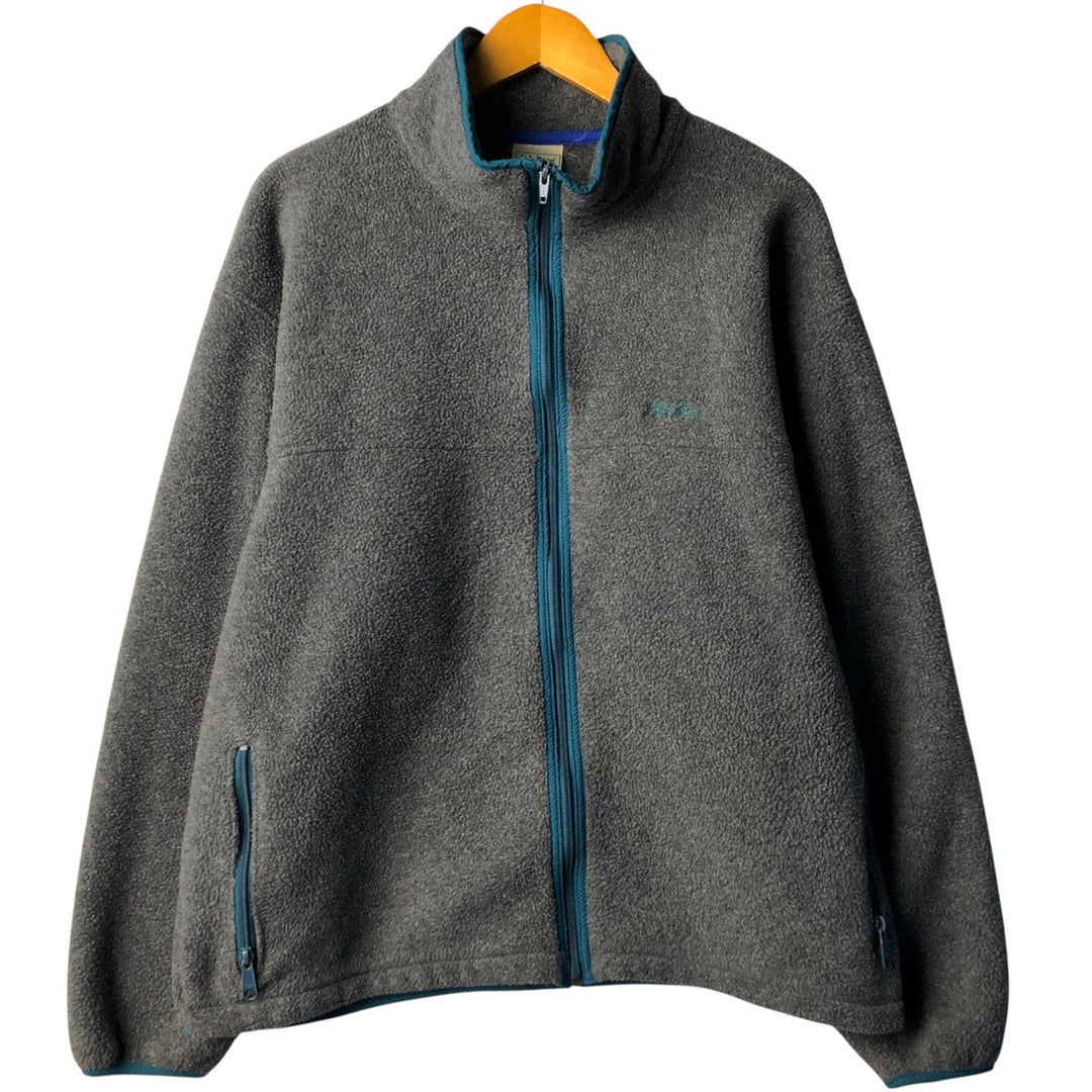 Vintage LL Bean fleece jacket from the 1980'S to 1990s, size XL, men's. unclear gray type Vintage Second Hand