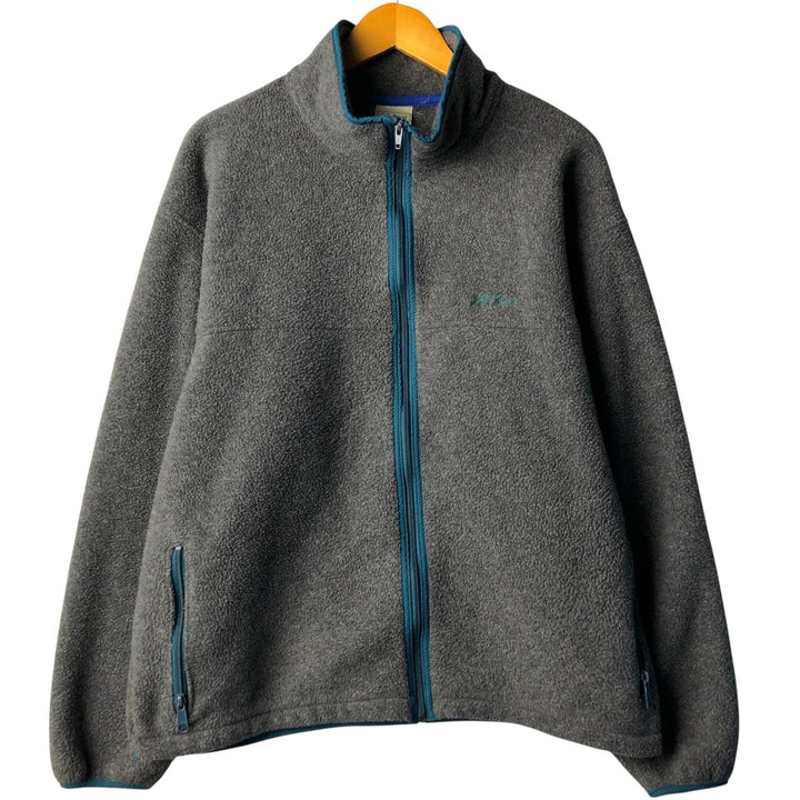 Vintage LL Bean fleece jacket from the 1980'S to 1990s, size XL, men's. unclear gray type Vintage Second Hand