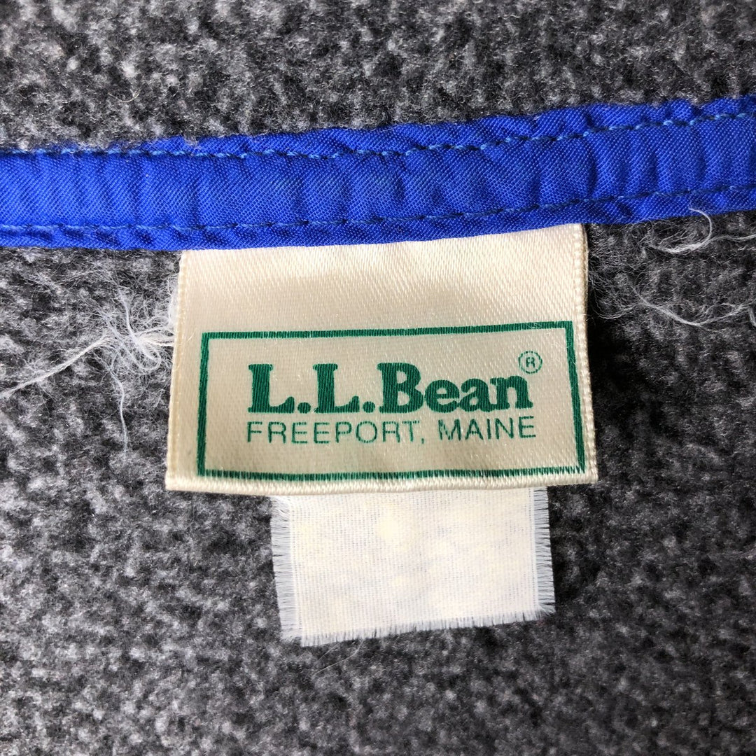 Vintage LL Bean fleece jacket from the 1980'S to 1990s, size XL, men's. unclear gray type Vintage Second Hand