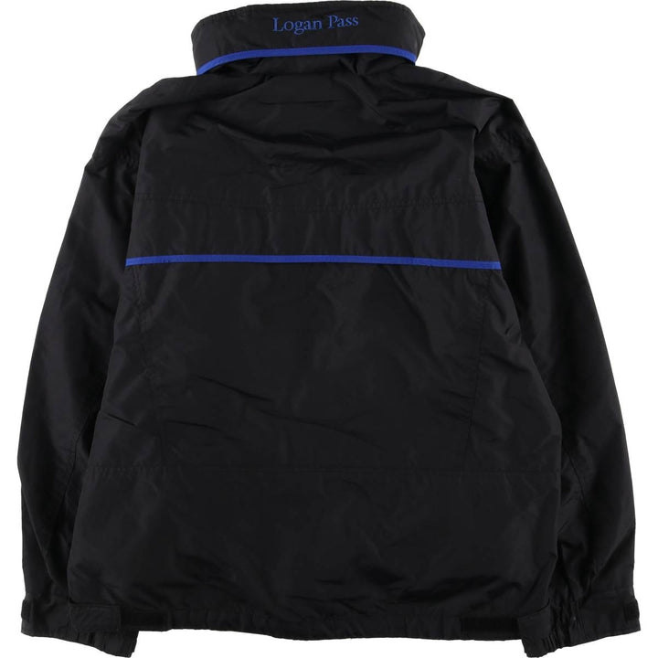 90s~00'S Columbia Logan Pass Mountain Jacket, Shell Jacket, Men's M size Nylon black type Vintage Second Hand