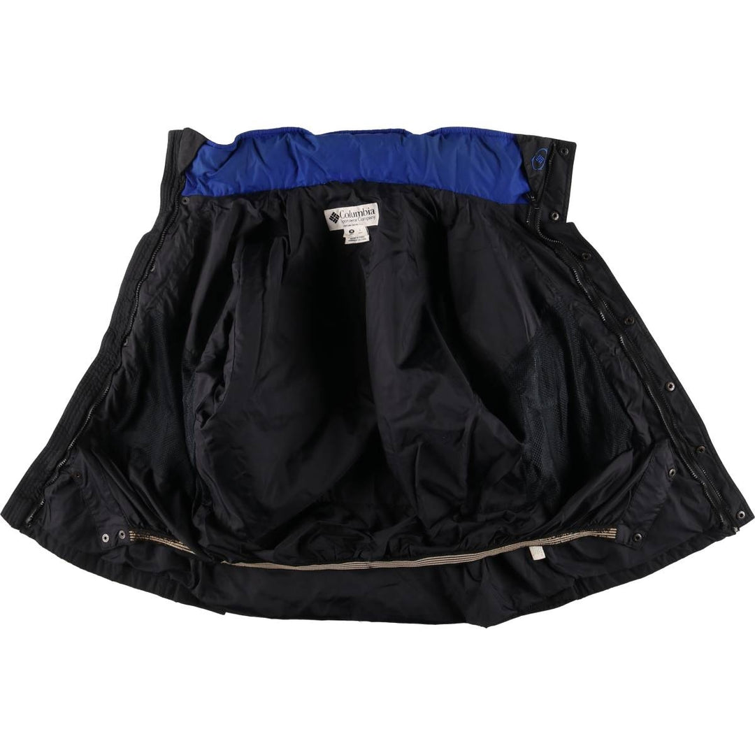 90s~00'S Columbia Logan Pass Mountain Jacket, Shell Jacket, Men's M size Nylon black type Vintage Second Hand