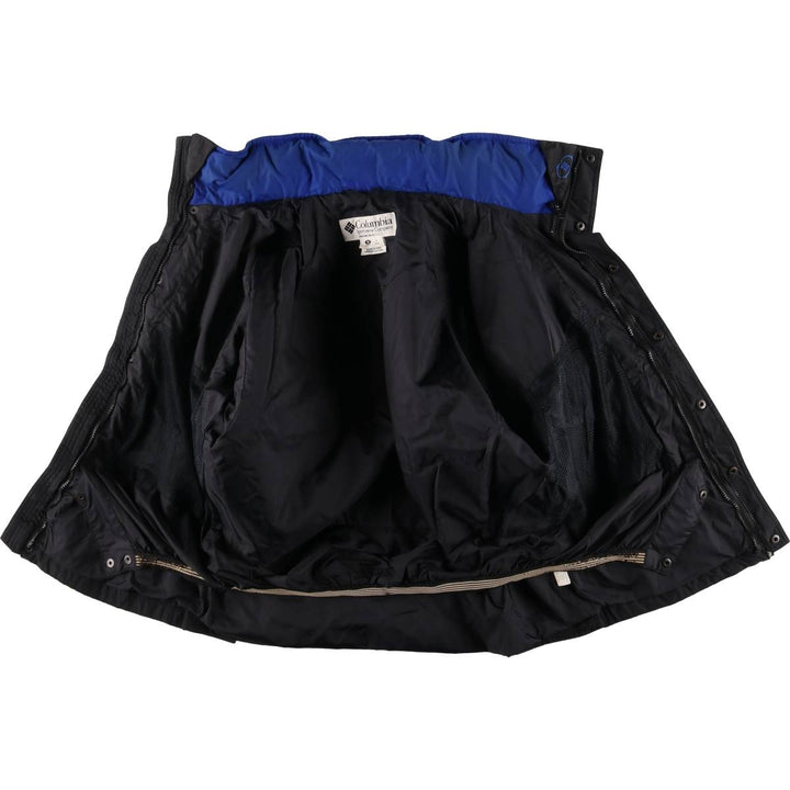 90s~00'S Columbia Logan Pass Mountain Jacket, Shell Jacket, Men's M size Nylon black type Vintage Second Hand