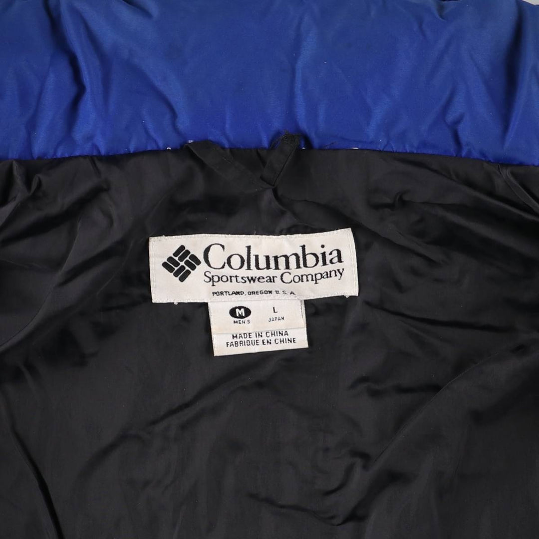 90s~00'S Columbia Logan Pass Mountain Jacket, Shell Jacket, Men's M size Nylon black type Vintage Second Hand