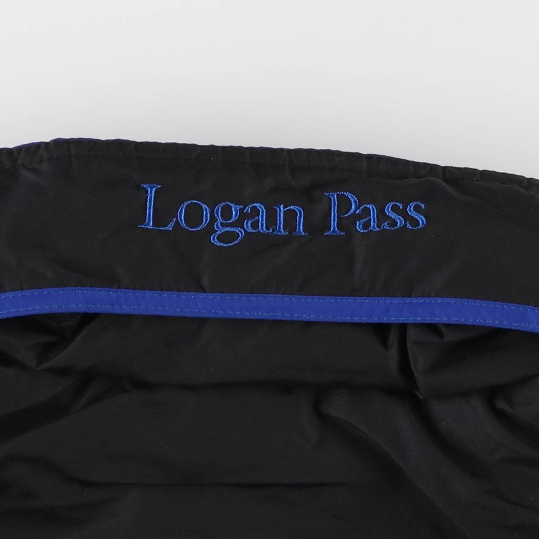 90s~00'S Columbia Logan Pass Mountain Jacket, Shell Jacket, Men's M size Nylon black type Vintage Second Hand