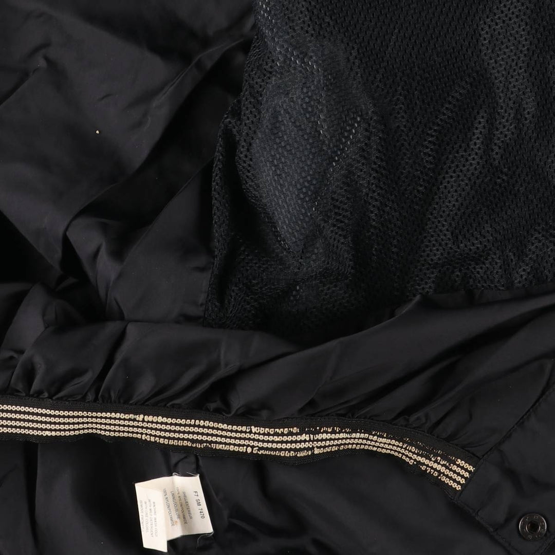 90s~00'S Columbia Logan Pass Mountain Jacket, Shell Jacket, Men's M size Nylon black type Vintage Second Hand