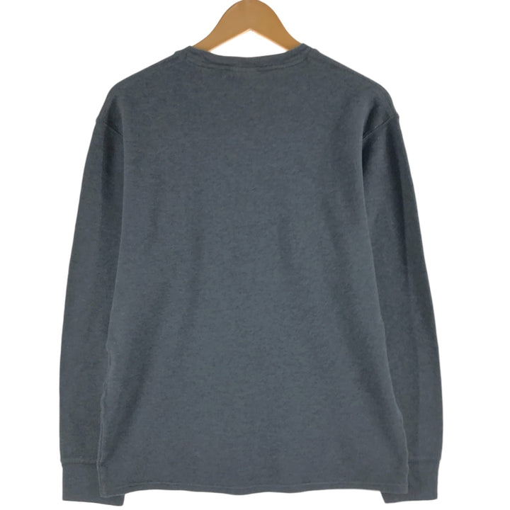 Ralph Lauren POLO RALPH LAUREN SLEEPWEAR Thermal Long T-shirt Waffle Men's XL cotton gray type Vintage Second Hand