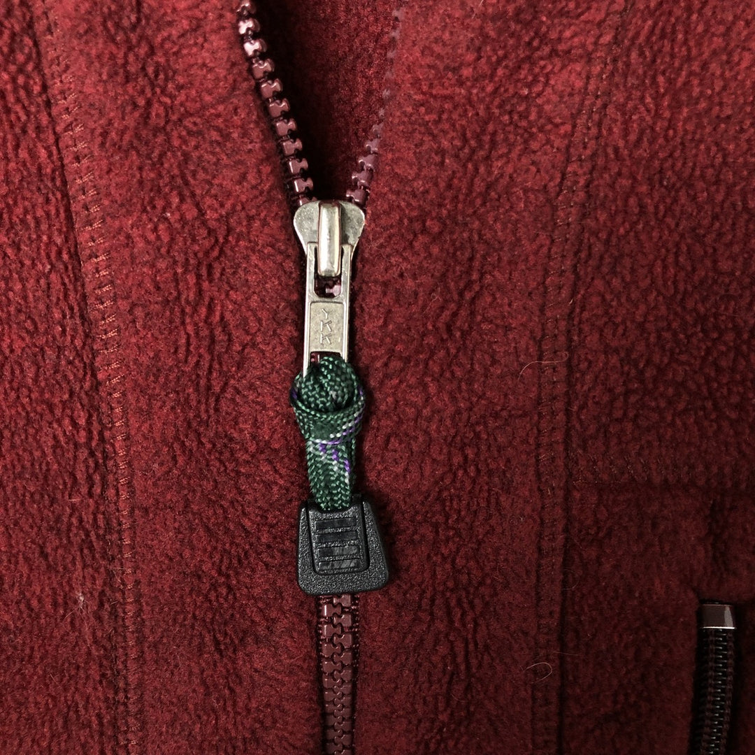 90'S Patagonia Synchilla Fleece Jacket (703510), Made in USA, Men's XL, Vintage polyester red type Vintage Second Hand