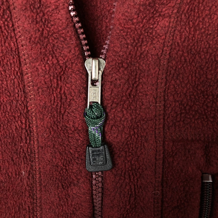 90'S Patagonia Synchilla Fleece Jacket (703510), Made in USA, Men's XL, Vintage polyester red type Vintage Second Hand