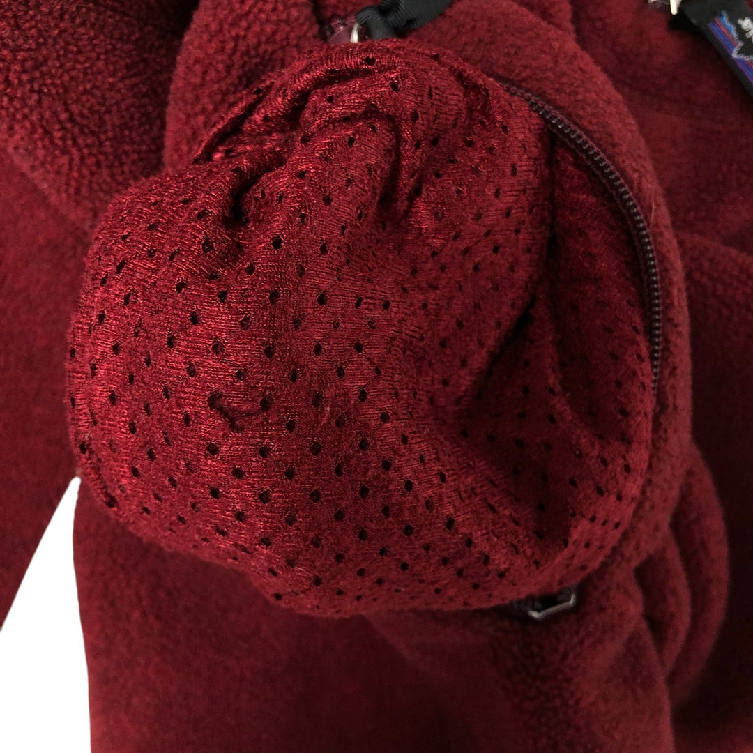 90'S Patagonia Synchilla Fleece Jacket (703510), Made in USA, Men's XL, Vintage polyester red type Vintage Second Hand