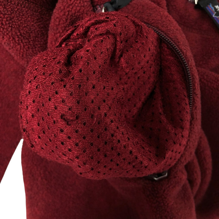 90'S Patagonia Synchilla Fleece Jacket (703510), Made in USA, Men's XL, Vintage polyester red type Vintage Second Hand