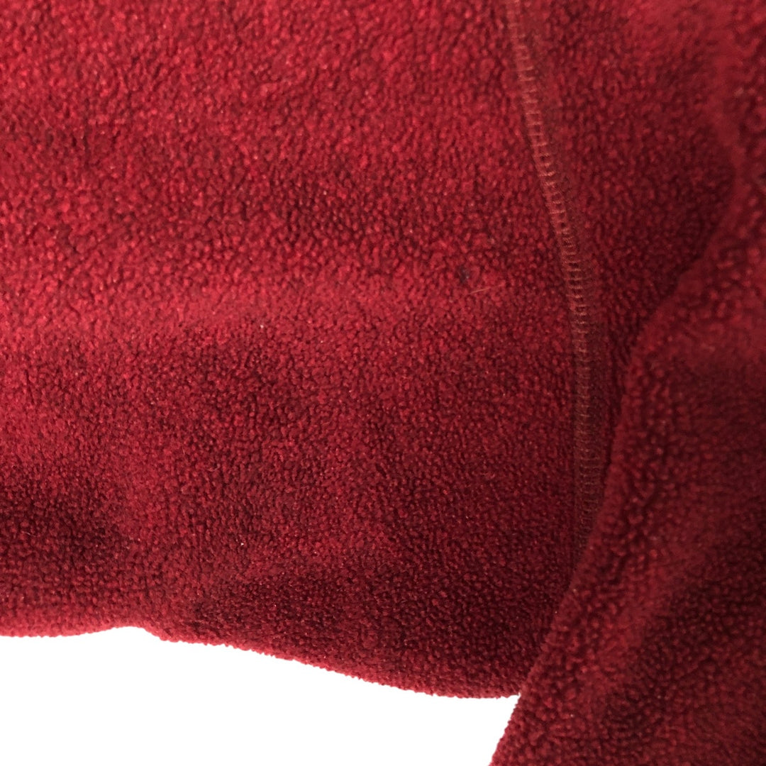 90'S Patagonia Synchilla Fleece Jacket (703510), Made in USA, Men's XL, Vintage polyester red type Vintage Second Hand