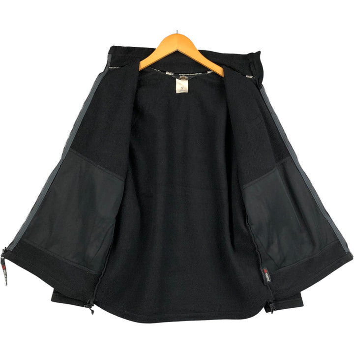 2000'S REI fleece jacket, men's size M polyester black type Vintage Second Hand