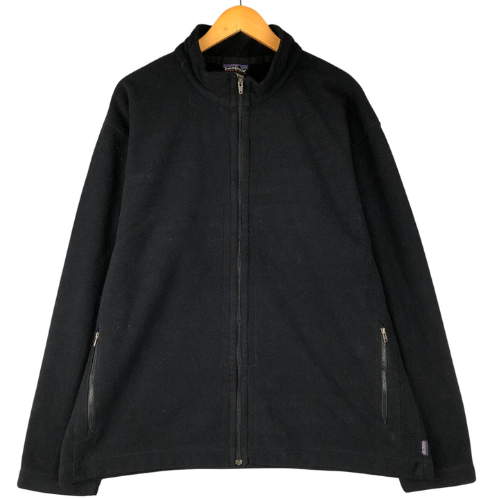 2000'S Patagonia Synchilla Skull Pattern Fleece Jacket (26511F6), Men's XL polyester black type Vintage Second Hand