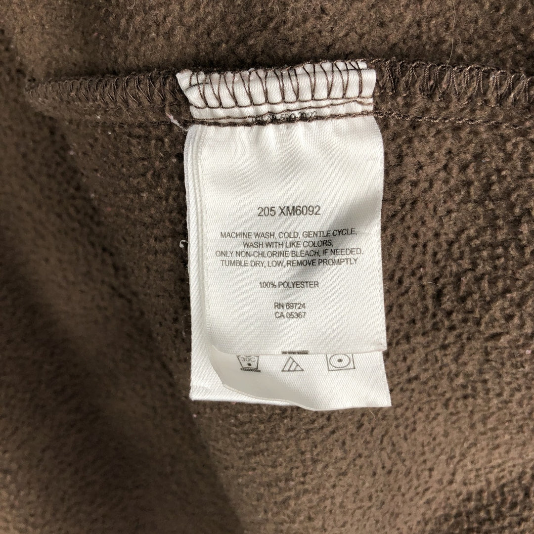 00'S Columbia fleece jacket, men's size M polyester brown type Vintage Second Hand