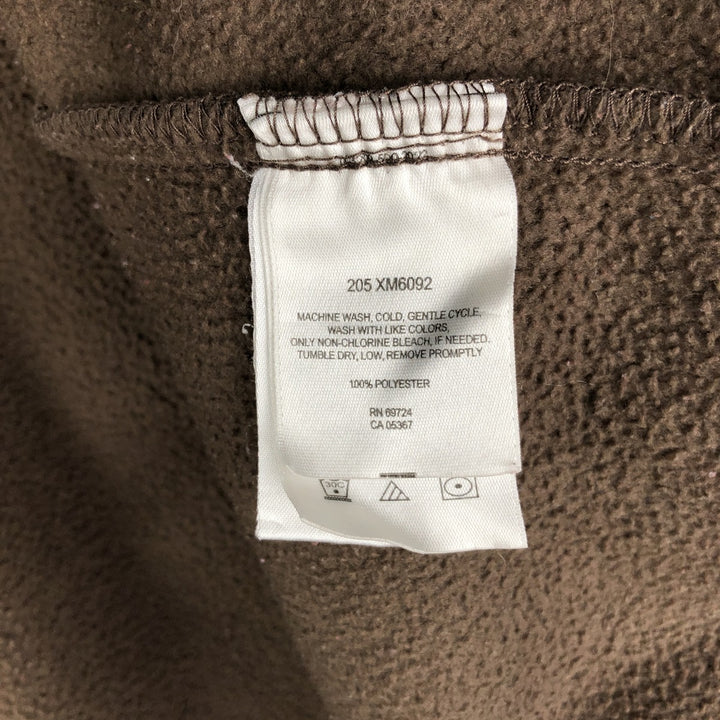 00'S Columbia fleece jacket, men's size M polyester brown type Vintage Second Hand