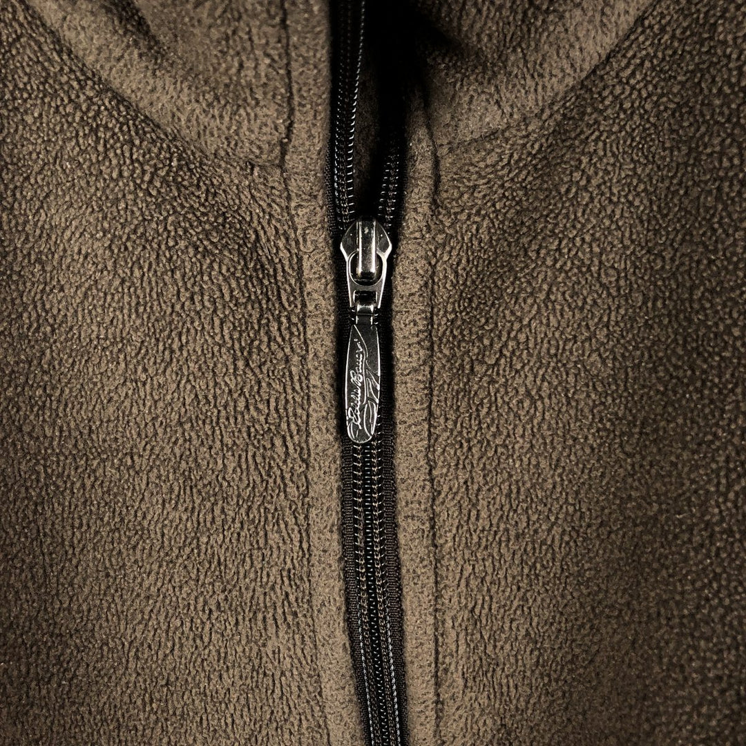 00'S Columbia fleece jacket, men's size M polyester brown type Vintage Second Hand