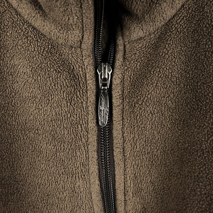 00'S Columbia fleece jacket, men's size M polyester brown type Vintage Second Hand