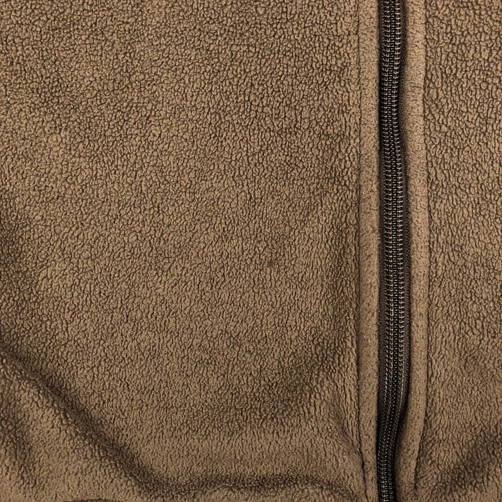 00'S Columbia fleece jacket, men's size M polyester brown type Vintage Second Hand