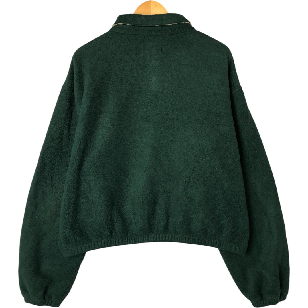 Ralph Lauren POLO by Ralph Lauren collared fleece jacket, men's size XXL polyester green type Vintage Second Hand