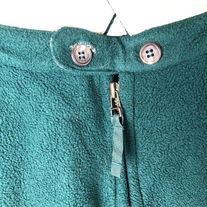 Ralph Lauren POLO by Ralph Lauren collared fleece jacket, men's size XXL polyester green type Vintage Second Hand