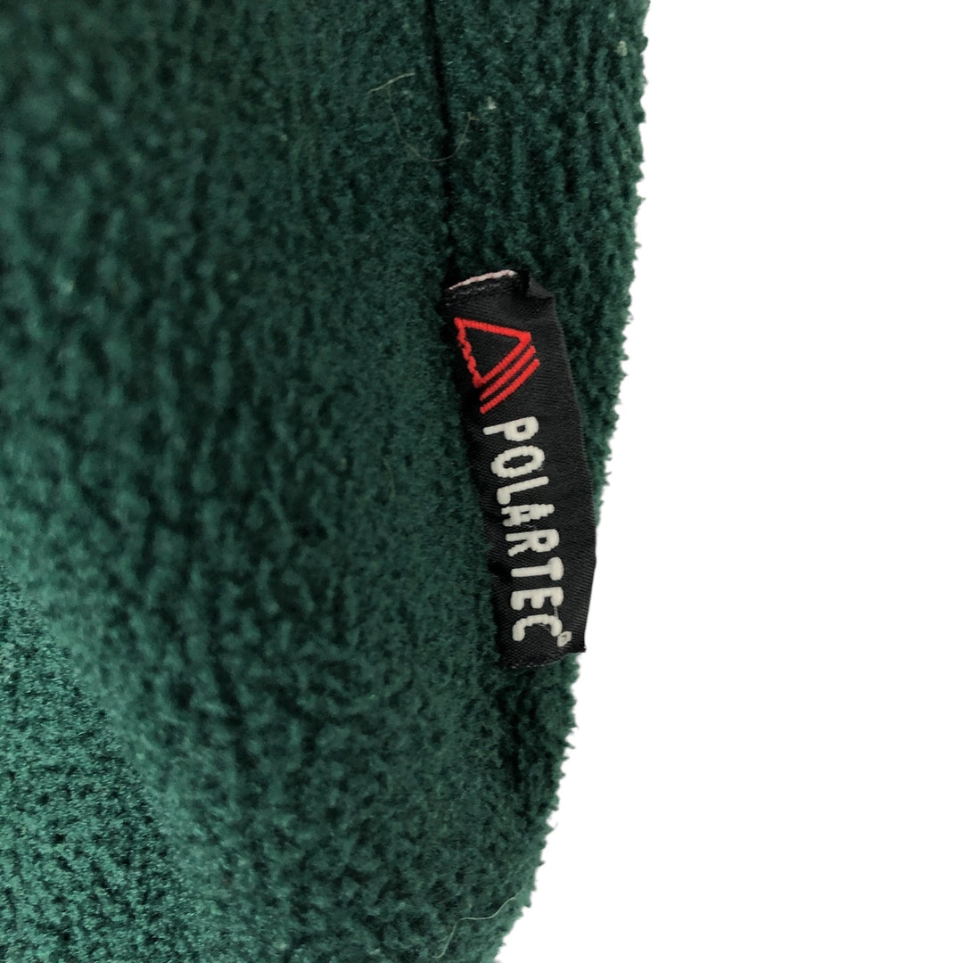 Ralph Lauren POLO by Ralph Lauren collared fleece jacket, men's size XXL polyester green type Vintage Second Hand