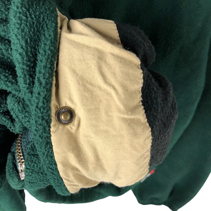 Ralph Lauren POLO by Ralph Lauren collared fleece jacket, men's size XXL polyester green type Vintage Second Hand