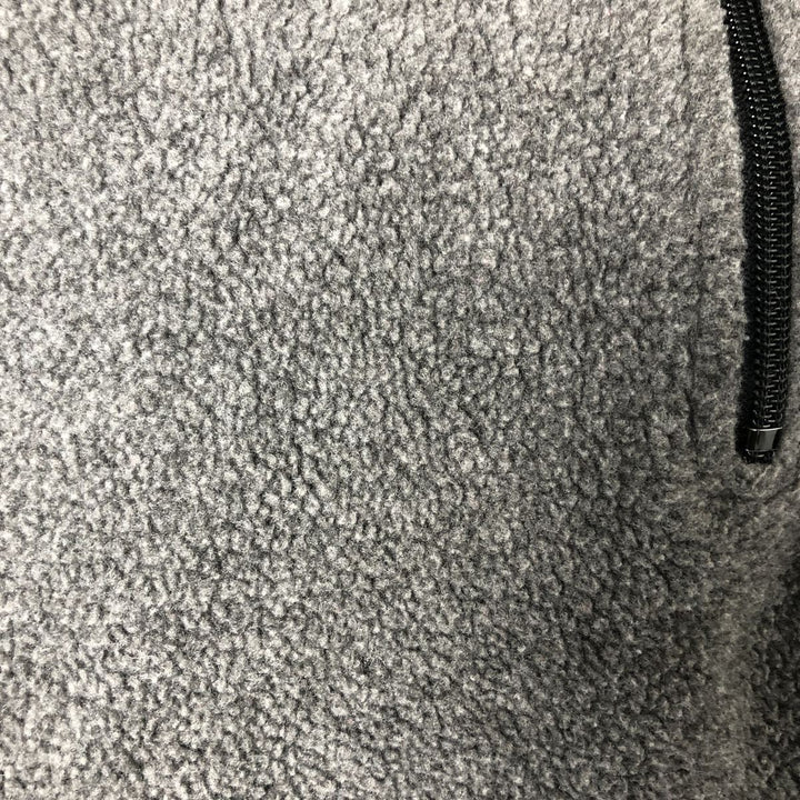 Ralph Lauren POLO by Ralph Lauren Half-Zip Fleece Pullover, Men's Size L polyester gray type Vintage Second Hand