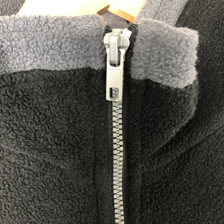 Mercedes-Benz Half-Zip Fleece Pullover, Made in Canada, Men's Size L polyester black type Vintage Second Hand