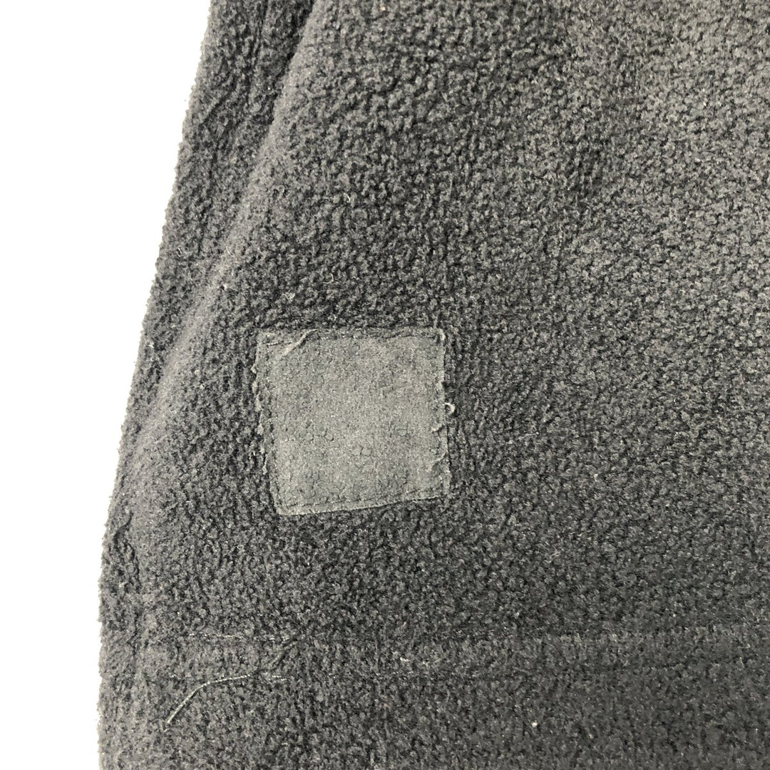 Mercedes-Benz Half-Zip Fleece Pullover, Made in Canada, Men's Size L polyester black type Vintage Second Hand