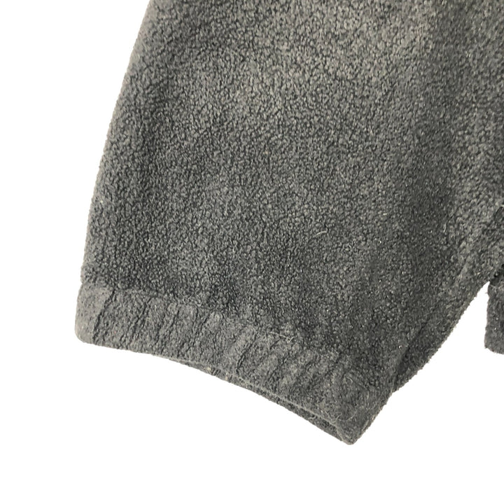 Mercedes-Benz Half-Zip Fleece Pullover, Made in Canada, Men's Size L polyester black type Vintage Second Hand