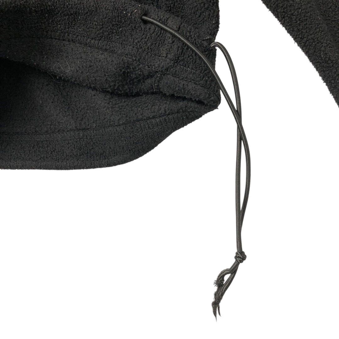 Mercedes-Benz Half-Zip Fleece Pullover, Made in Canada, Men's Size L polyester black type Vintage Second Hand