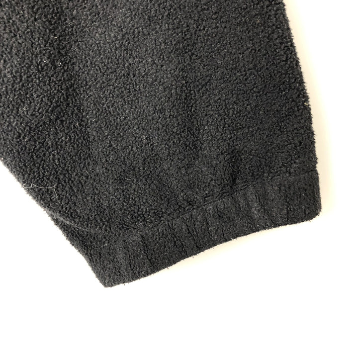 Mercedes-Benz Half-Zip Fleece Pullover, Made in Canada, Men's Size L polyester black type Vintage Second Hand