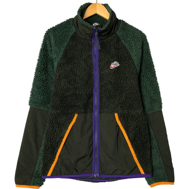 Nike Boa Jacket, Men's Size Small polyester black type Vintage Second Hand