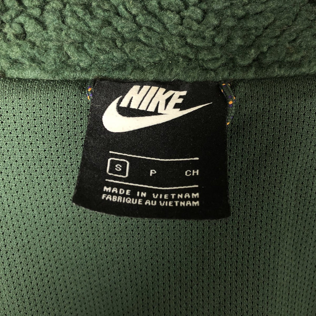 Nike Boa Jacket, Men's Size Small polyester black type Vintage Second Hand