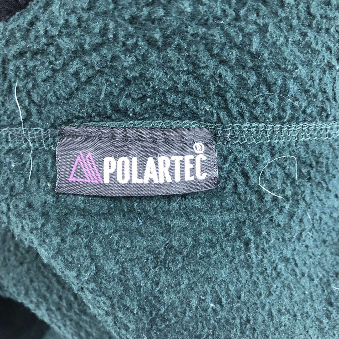 90'S REI Vintage Fleece Jacket, Men's Size L unclear green type Vintage Second Hand