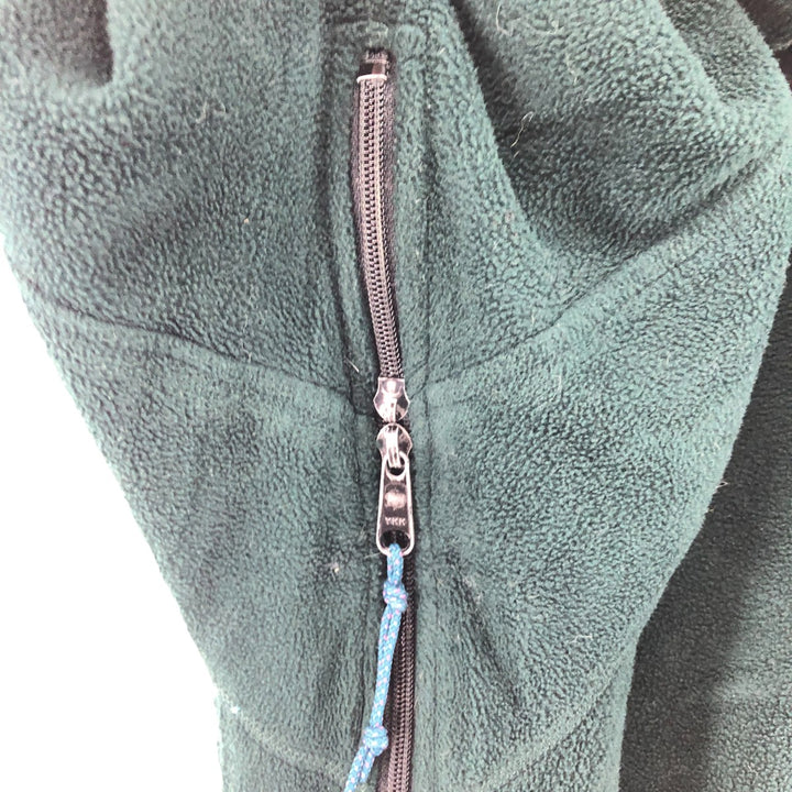 90'S REI Vintage Fleece Jacket, Men's Size L unclear green type Vintage Second Hand