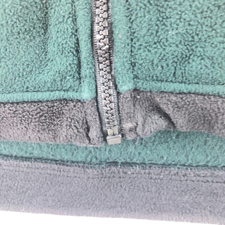 90'S REI Vintage Fleece Jacket, Men's Size L unclear green type Vintage Second Hand