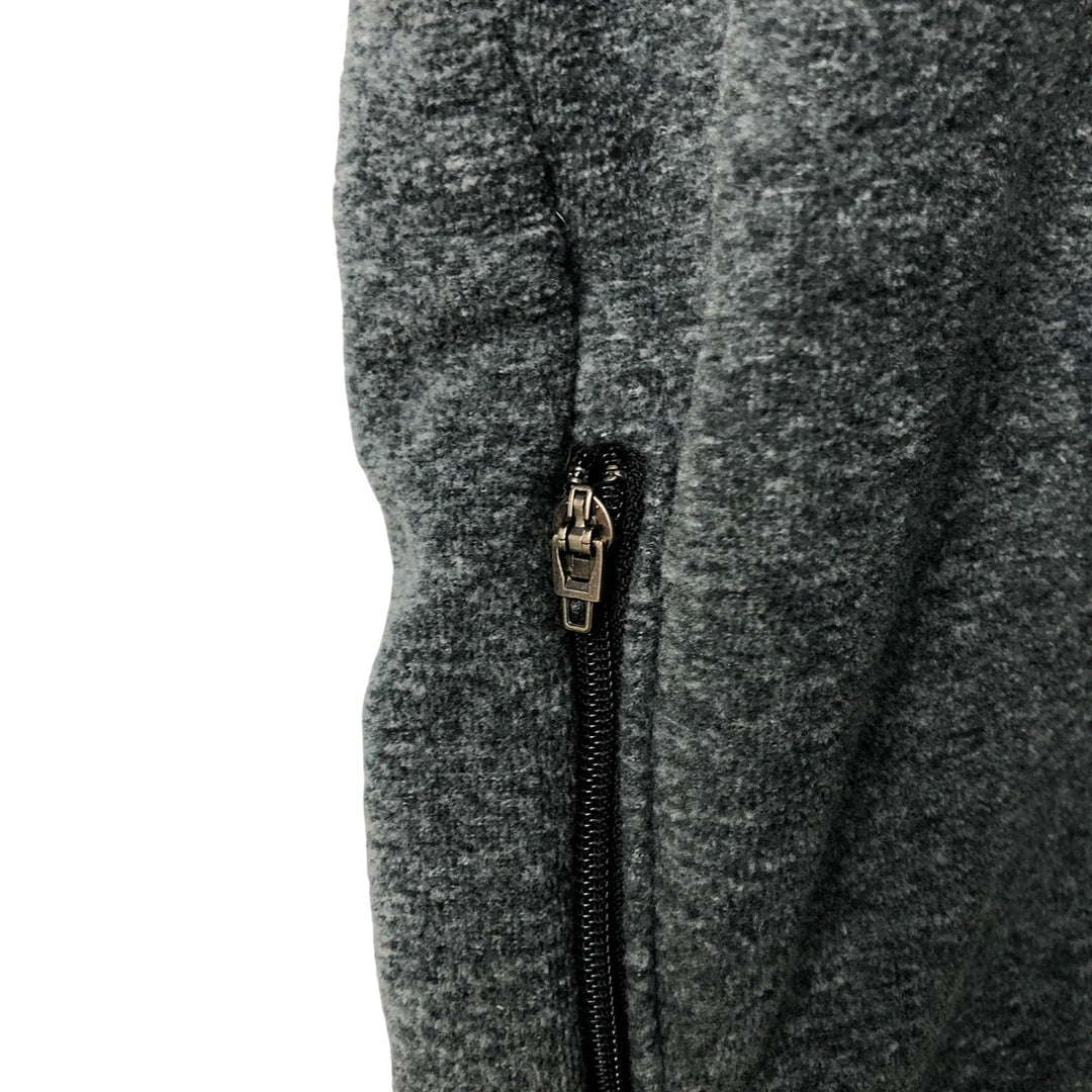 Vintage 90'S Ralph Lauren Polo Sport half-zip fleece pullover, size L, men's polyester gray type Vintage Second Hand
