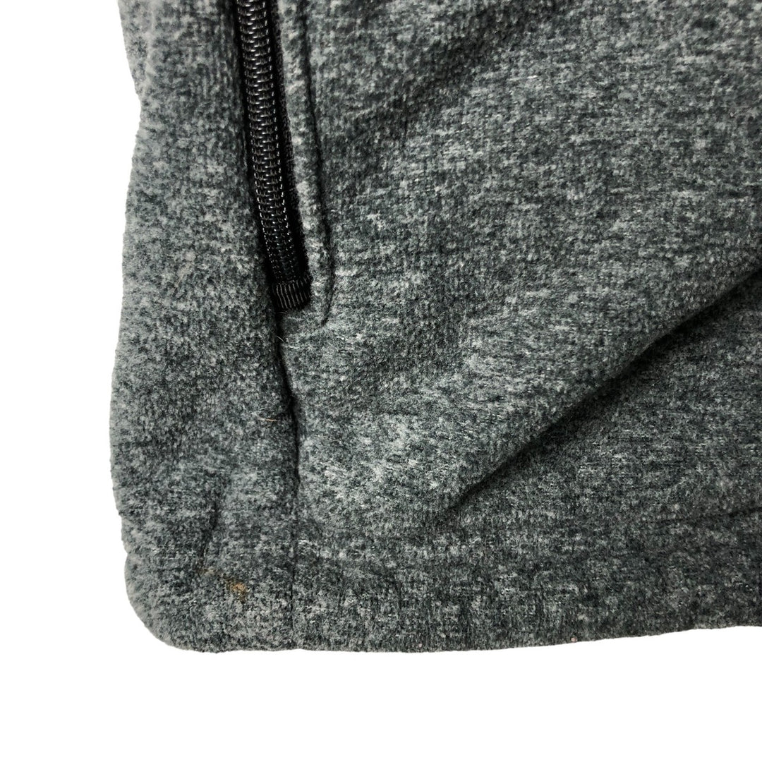 Vintage 90'S Ralph Lauren Polo Sport half-zip fleece pullover, size L, men's polyester gray type Vintage Second Hand