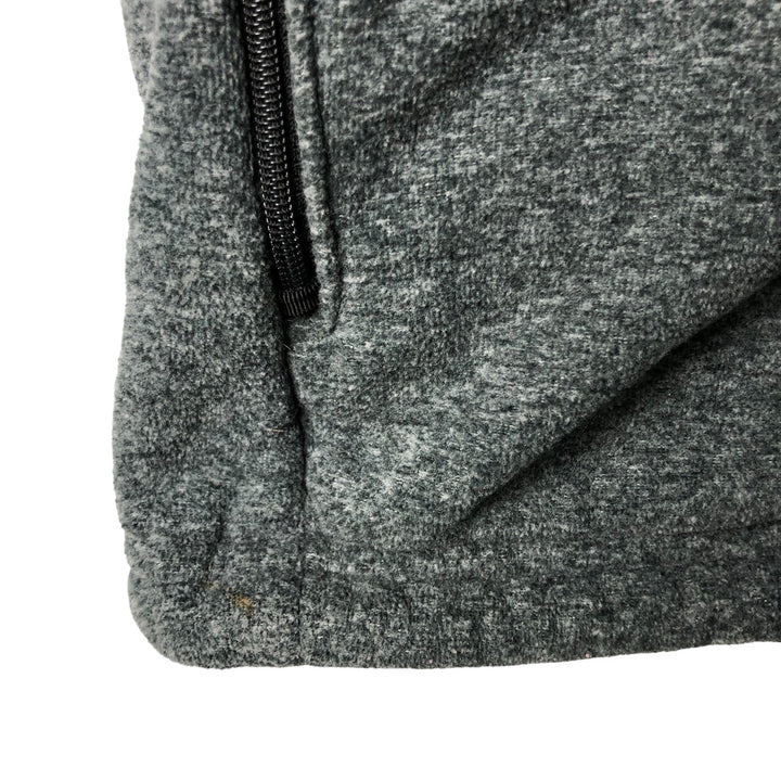 Vintage 90'S Ralph Lauren Polo Sport half-zip fleece pullover, size L, men's polyester gray type Vintage Second Hand