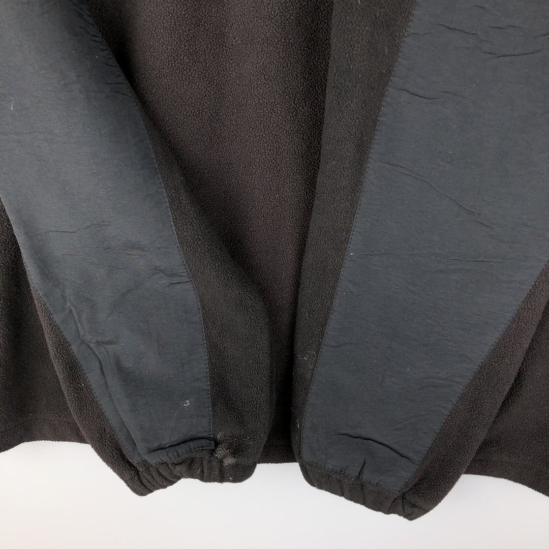 O'NEILL Fleece Jacket, Men's Size L polyester black type Vintage Second Hand
