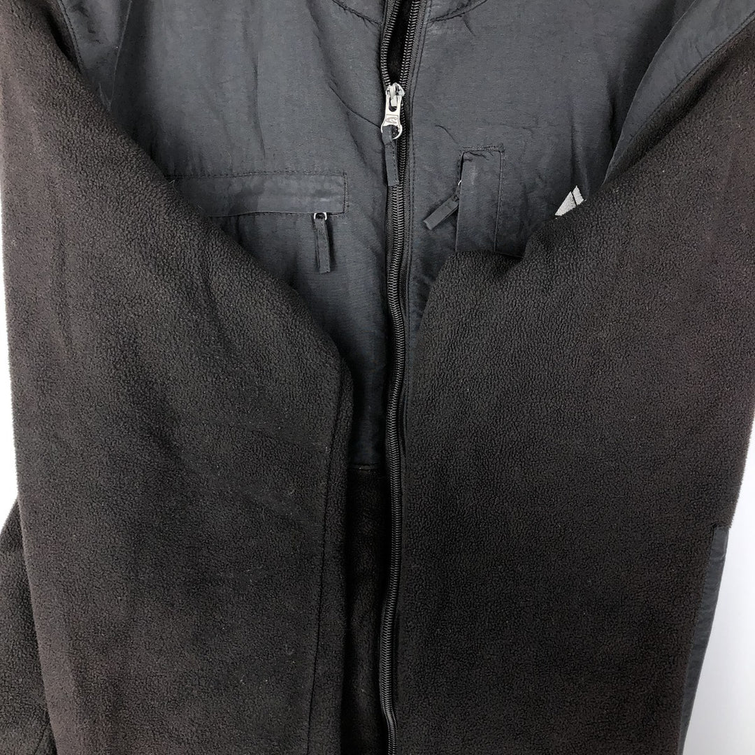 O'NEILL Fleece Jacket, Men's Size L polyester black type Vintage Second Hand