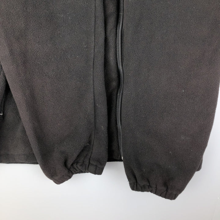 O'NEILL Fleece Jacket, Men's Size L polyester black type Vintage Second Hand