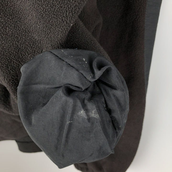 O'NEILL Fleece Jacket, Men's Size L polyester black type Vintage Second Hand