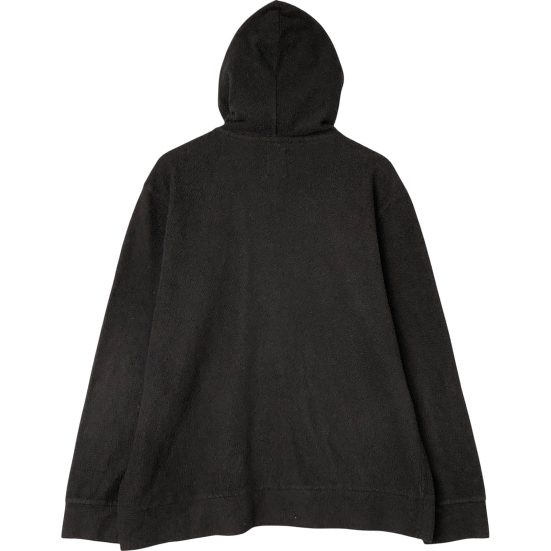 Dickies Fleece Pullover Hoodie, Men's Size L polyester black type Vintage Second Hand