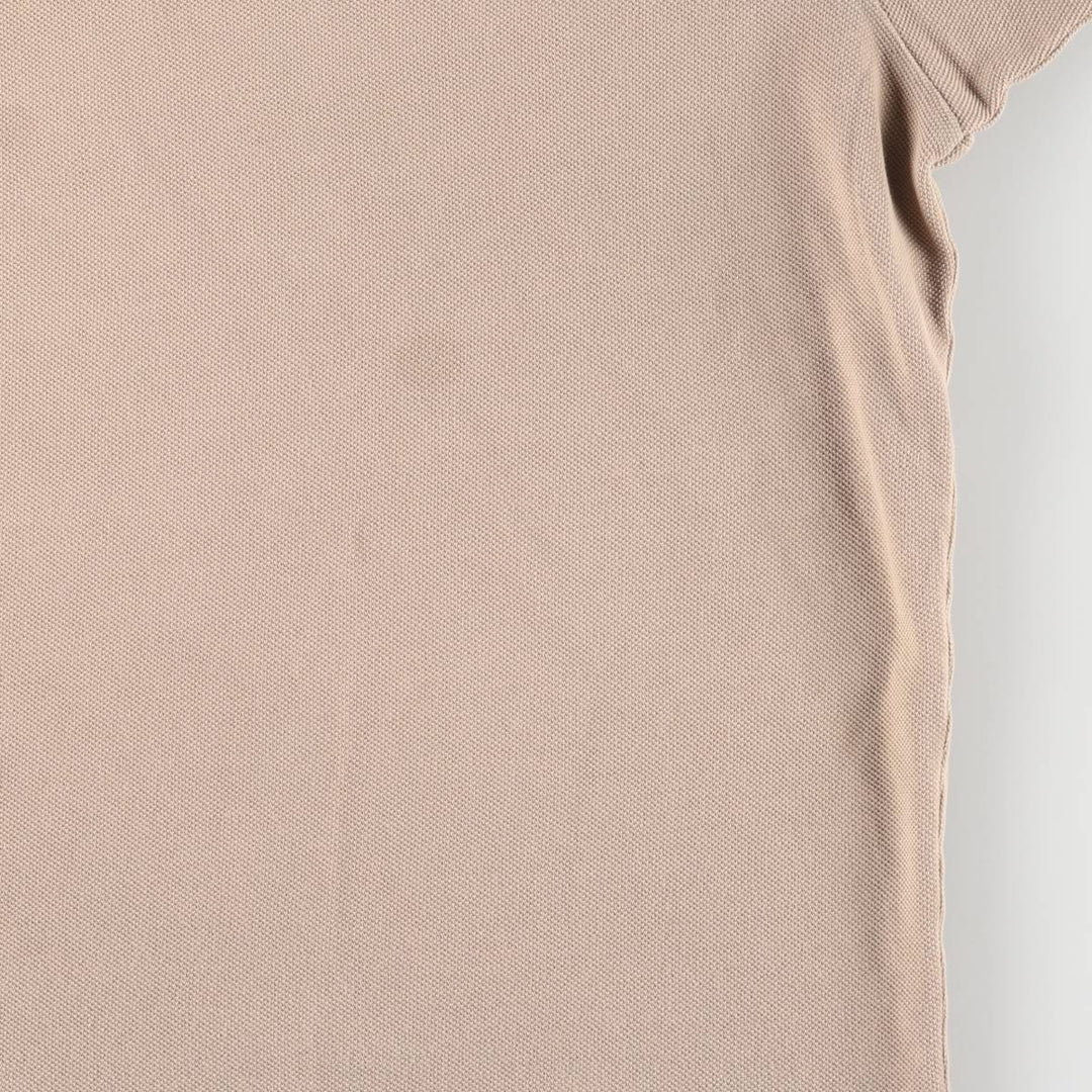 Ralph Lauren POLO by Ralph Lauren short sleeve polo shirt, men's size L cotton Beige type Vintage Second Hand